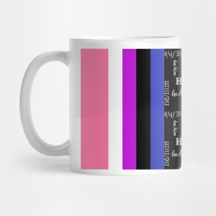 Genderfluid, He/Him Pronouns - Identity Pride Mug